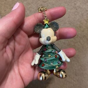 Disney x Bauble Bar Christmas tree Mickey Mouse Bag Charm